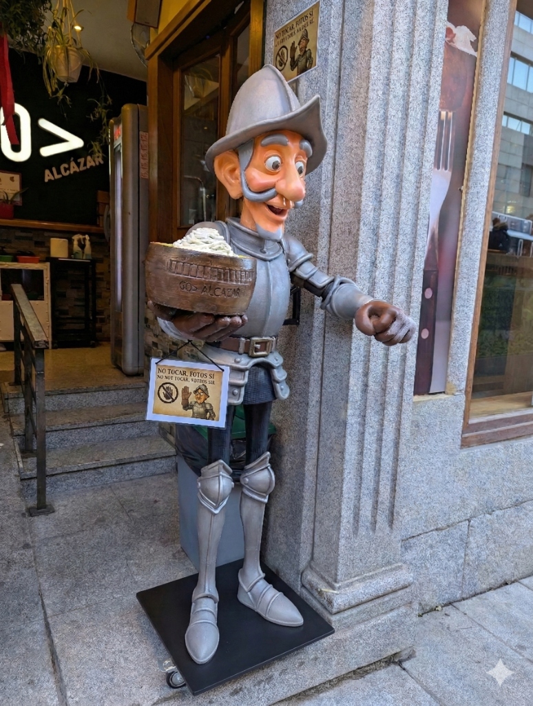 Don Quijote en ubicación